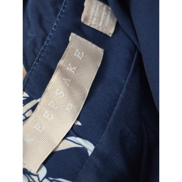 Keepsake The Label No Limits Dress Bloom Print Size XSMALL Navy Blue Floral - Picture 7 of 7